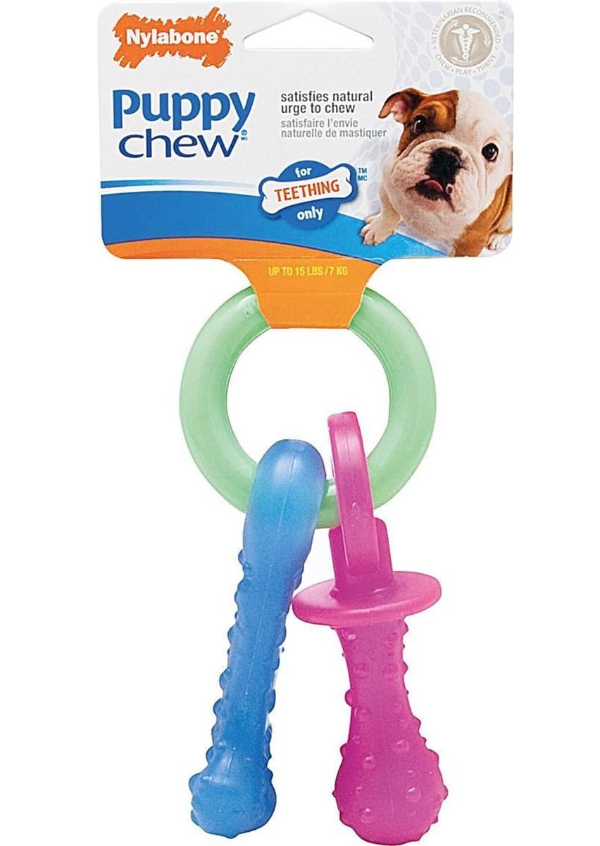 Nylabone Flexible Puppy Speelgoed Teething Pacifier