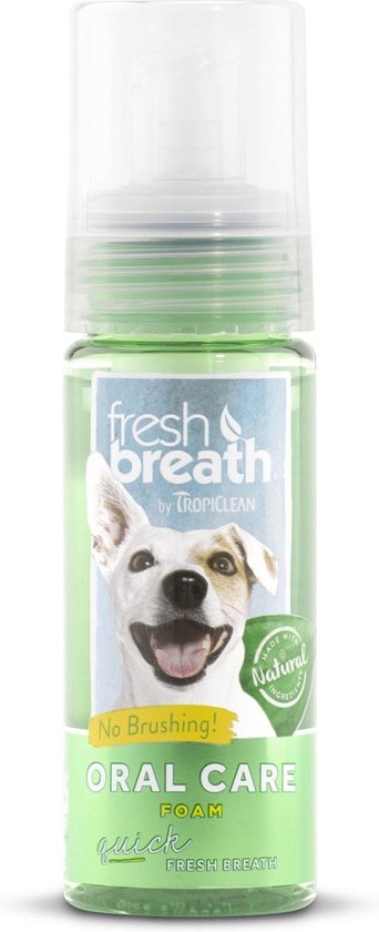 Tropiclean Fresh Breath Instant Fresh Foam