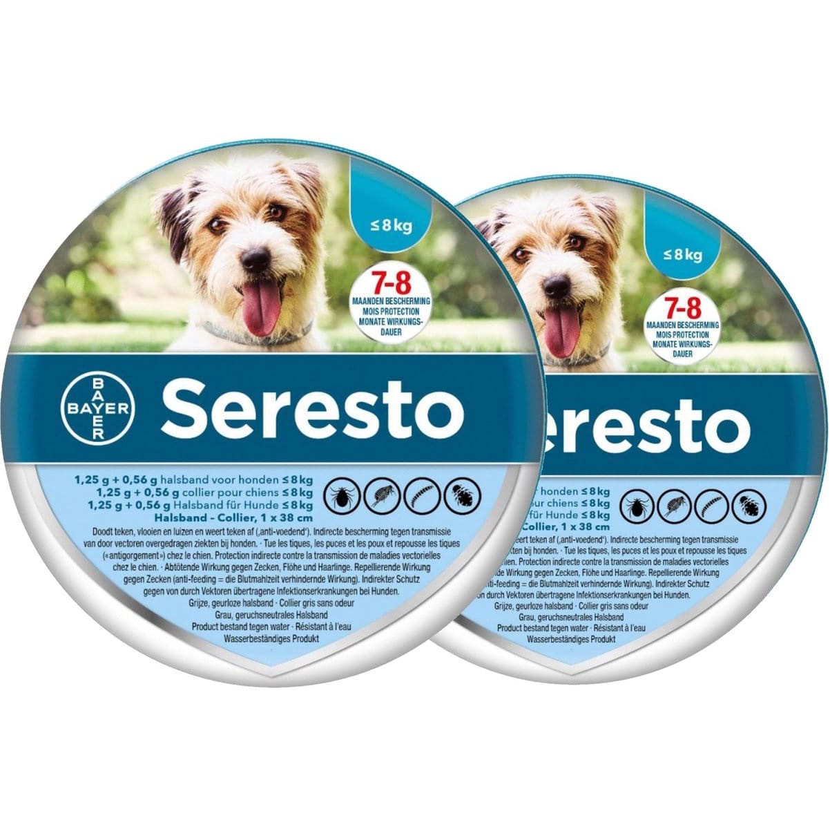 Seresto Teken En Vlooienband Voor een Kleine Hond