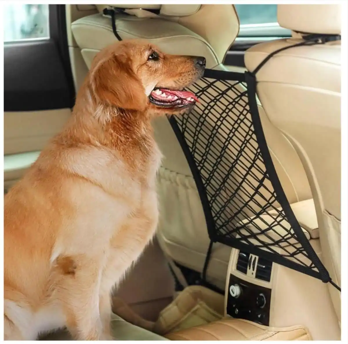 Hondennet voor in de auto