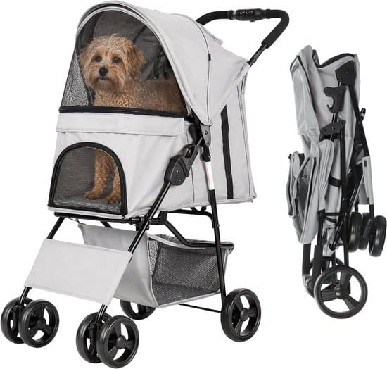 HiPet® Inkapbare Hondenbuggy Senna